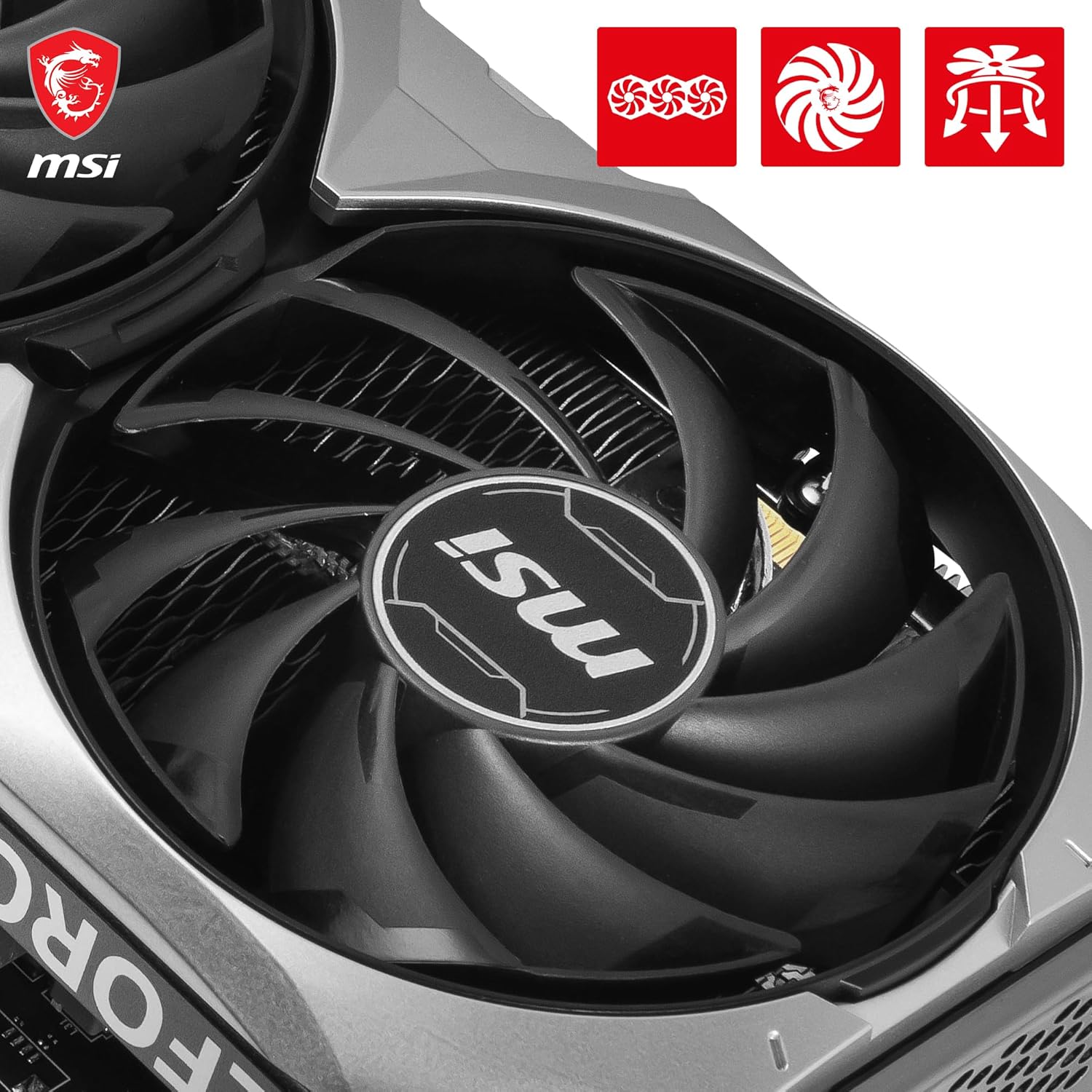 MSI GeForce RTX 4070 Ti SUPER 16G VENTUS 3X OC Graphics Card - 16GB GDDR6X, 2655 MHz, PCI Express Gen 4, 256-bit, 3x DP v1.4a, HDMI 2.1a (Supports 4K & 8K HDR) image 2 MSI GeForce RTX 4070 Ti SUPER 16G VENTUS 3X OC Graphics Card - 16GB GDDR6X, 2655 MHz, PCI Express Gen 4, 256-bit, 3x DP v1.4a, HDMI 2.1a (Supports 4K & 8K HDR) image 2